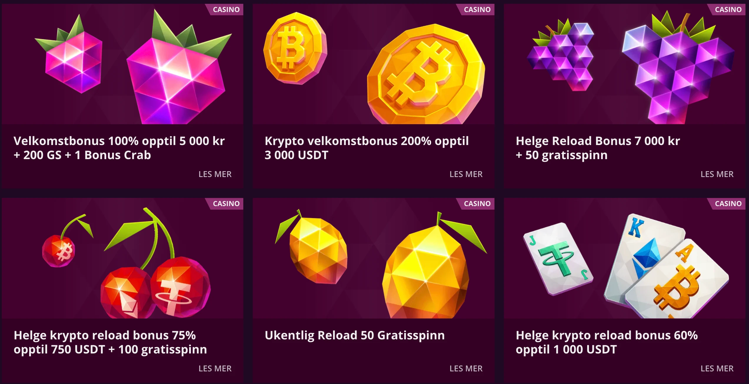 Malina Casino bonuser